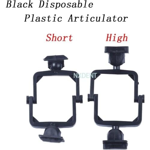 100pcs/bag Disposable Dental Articulator Holder Plastic Mouth Bite Holder Dental Articulator Studying Lab Tool