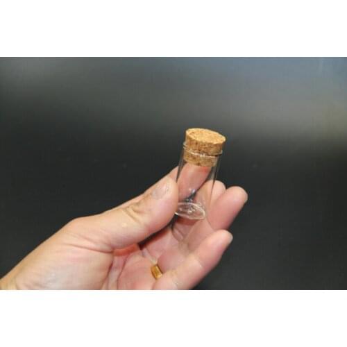 20pcs 22*30mm 5ml Mini Glass Jars with Corks Bottles Jars Containers lanugo Storage Sand Liquid Food Wedding DIY Gift Tiny Vial