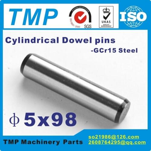 5 pieces/Lot 5x98mm Locating Pins/Dowel pins/5mm Cylindrical position pins-TLANMP Material:Steel GCr15