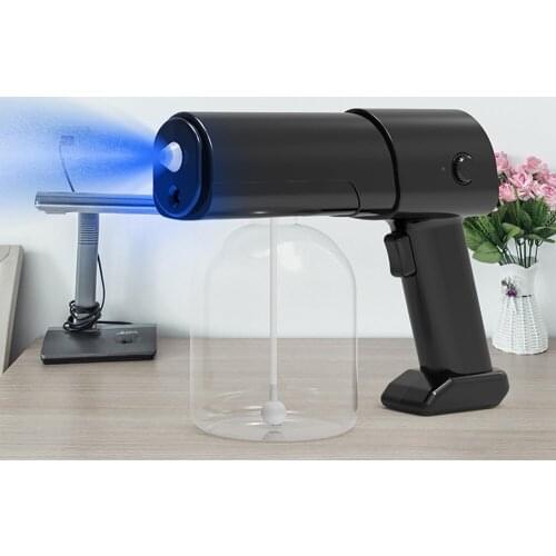 500ml Electric Sanitizing Sprayer Blue Light Wireless Nano Steam Atomizer Fogger Disinfection Water Sprayer Machine Steam Guns