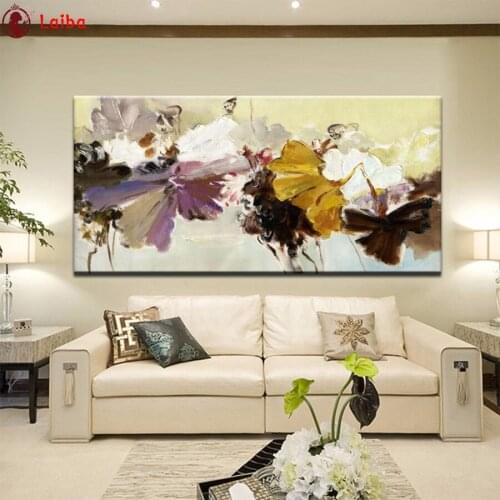 5D DIY Diamond Painting Abstract art, flower cross stitch full square/round diamond mosaic embroidery