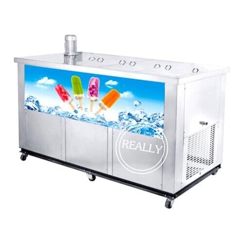 Best Quality automatic 6 moulds popsicle lolly making machine hard ice cream foulding maker with popsicle mold free shipping