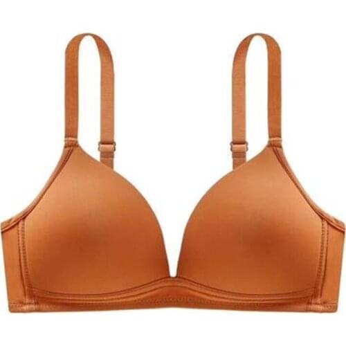 32 34 36 38 Sexy Women Lingerie Sleep Bra Underwear Deep U Low Cut Push Up Bra Intimates Female Breathable Small Chest Bralette