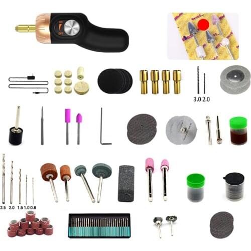 Mini Electric Drill Electric Polisher with Speed Regulation Rotary Tools Carving Tools Cutting Tools Mini Grinding Power Tools