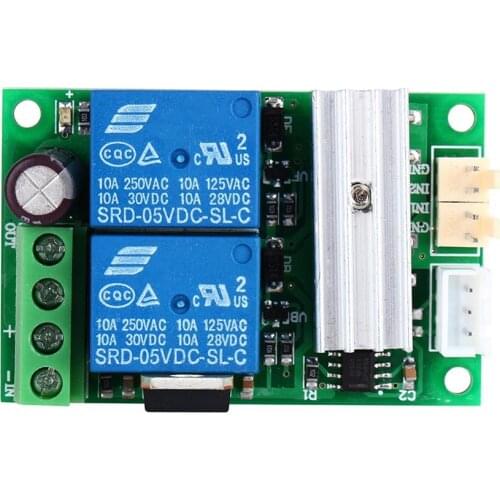 DC 6V 9V 12V 24V 3A Motor Pump Speed Controller PWM Regulator Reversing Switch 57 X 37 X 21mm DC Motor Speed Regulator controls