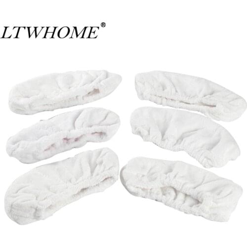 LTWHOME All Purpose Floor Replacement Bonnets Microfiber Pad Fit for Oreck Steam It Mop
