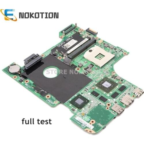 NOKOTION Laptop motherboard for Dell Inspiron 14R N4110 HM67 HD6630M 1gb DAV02AMB8F1 CN-00FR3M 00FR3M 0FR3M Mainboard