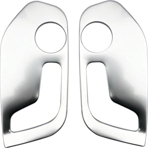 2pcs Outer Accessories Interior Seat Adjustment Button Cover Trim for Volvo XC60 2018-2019/XC90 2015-2018