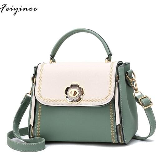 2020 New Fashion Designer Women Shoulder Bag PU Leather Crossbody Messenger Bags Ladies Handbag Cross Cute Lady Bag