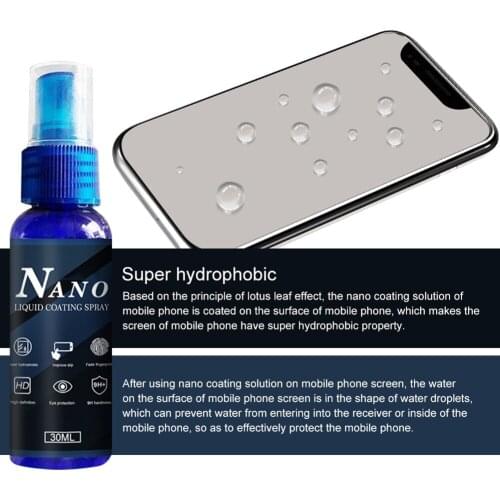 New Nano Liquid Glass Screen Protector for All Smartphones Tablets Watches Glasses Cameras DOM668