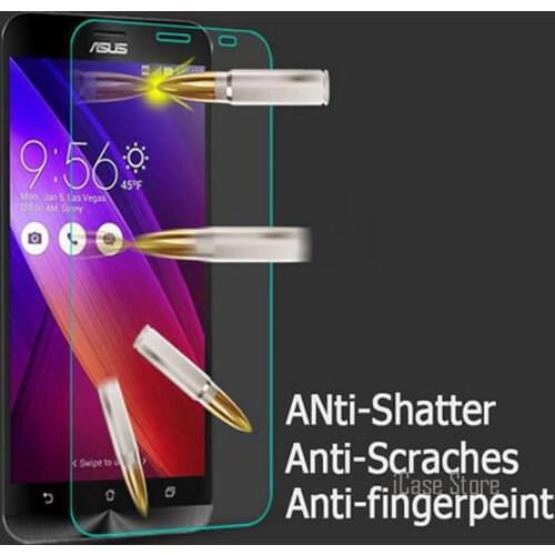 9H 0.26mm Tempered Glass For Asus Zenfone 2 Laser Ze500KL Ze550KL 5 GO ZC451TG 3 Max Zc520TL ZB452KG ZC553KL ZB500KL Case Film