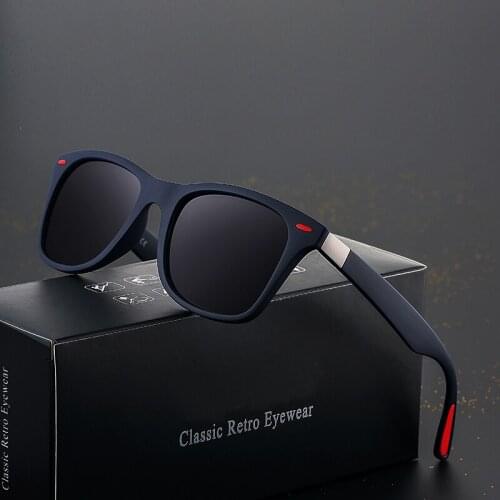 Brand Design Polarized Sunglasses Men Women Driver Shades Male Vintage Sun Glasses Men Spuare Mirror Summer UV400OculoS