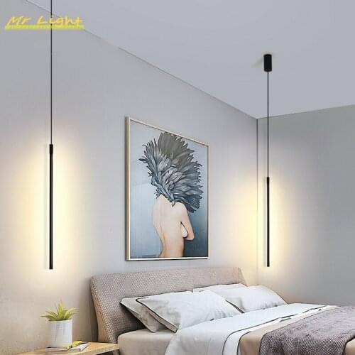 Modern LED Pendant Lights Lighting Nordic LOFT Pendant Lamp Living Room Bedroom Kitchen Hanging Lamps Decor Suspended Luminaries