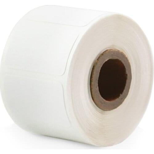 1 Roll 25x15mm White Waterproof Thermal Label Paper Multisize Compatible for EQ11 Label Printers