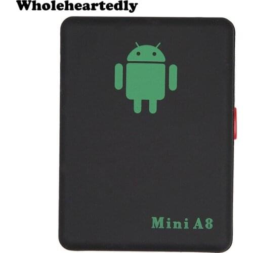 1PCS Mini A8 GSM LBS Tracker Global Real Time GSM/GPRS/LBS Tracking Device With SOS Button For Cars Kids Elder Pets Locator