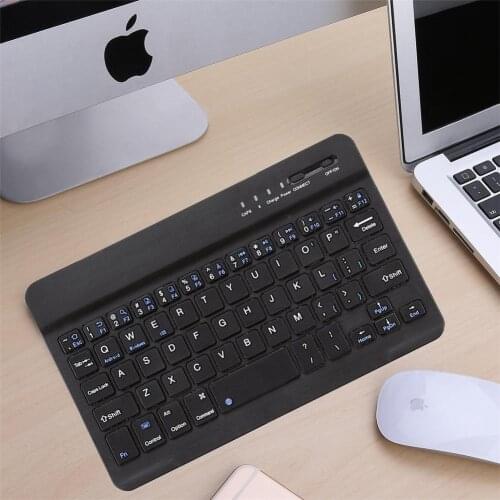 9.7inch Universial HB028 Portable Keyboard Mini Bluetooth Apply Windows Android IOS Keyboard Wireless Keypad For Iphone Pad PC