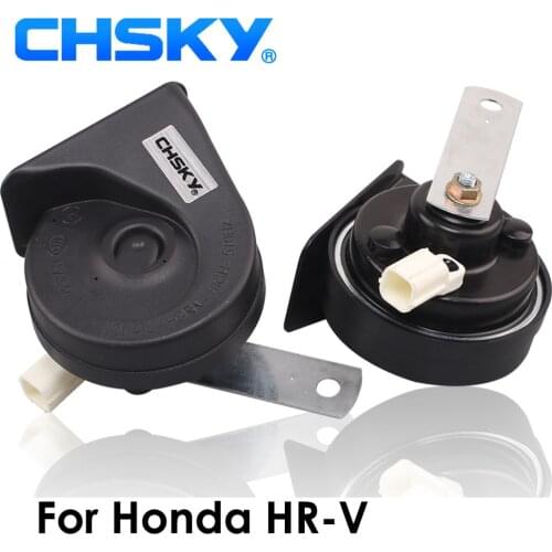 CHSKY Car Horn Snail type Horn For Honda HR-V 1999 to NOW 12V Loudness 110-129db Auto Horn Long Life Time High Low Klaxon
