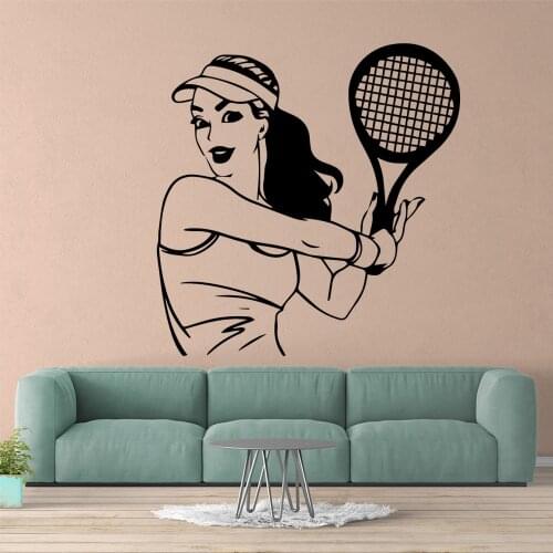 Diy Tennis Wall Stickers Home Furnishing Decorative Decals For Living Room Vinyl Mural Sticker Kids Room Wall Decal Wallpaper