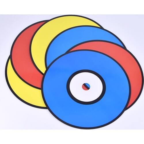 2pcs Color Changing Laser CD Magic Tricks Fun Close Up CD Colour Change In Empty Bag Magia Illusion Gimmick Props Toys for Kids