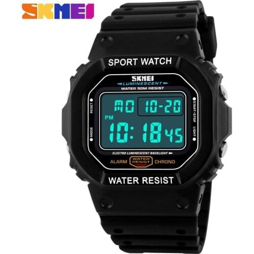 LED Watch Men Sports Watches Digital Military Watch Man Clock 50m Waterproof Outdoor Dress Wristwatches relogio masculino SKMEI