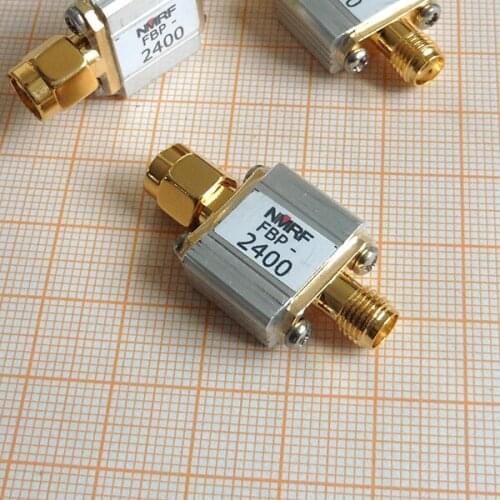 NEW 1PC 2.4G 2450MHz bandpass filter for WiFi, Bluetooth, Zigbee anti-jamming dedicated