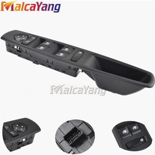 Electric Power Window Control Switch For Renault Megane MK3 2008-2016 Auto Parts 809610016R Window Switch