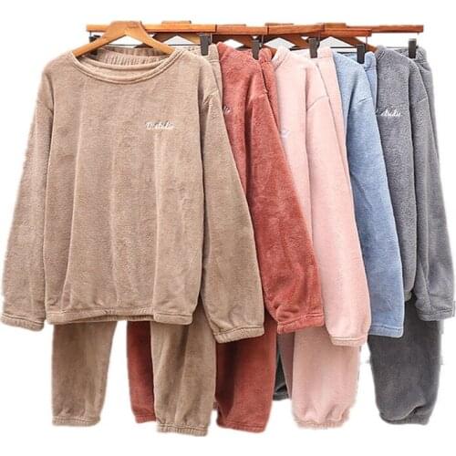 PERFERING Women's Fleece Pajamas