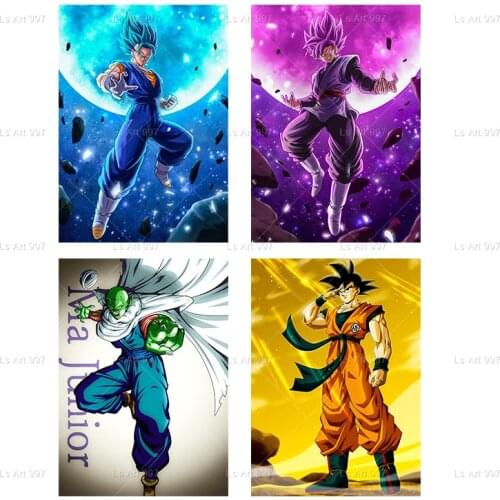 Japanese Anime Dragon Ball Girl Gals Canvas Painting Posters Prints Home Wall Art Decoration Living Room Bedroom Decor Cuadros