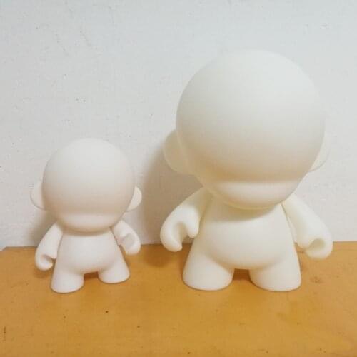 The Lowest Price 6.5inch and 4inch Kidrobot Munny DIY Paint Vinyl Doll Action Figure Doll