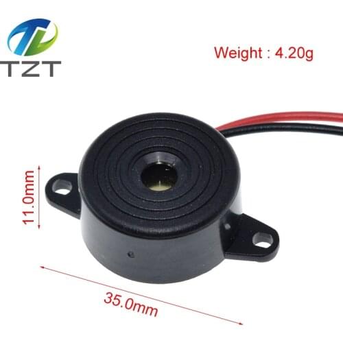 SFM-20B High Decibel Active Buzzer Alarm Speaker DC3-24V Continuous Sound Buzzer 2312 Piezoelectric Piezo Electronic For Arduino