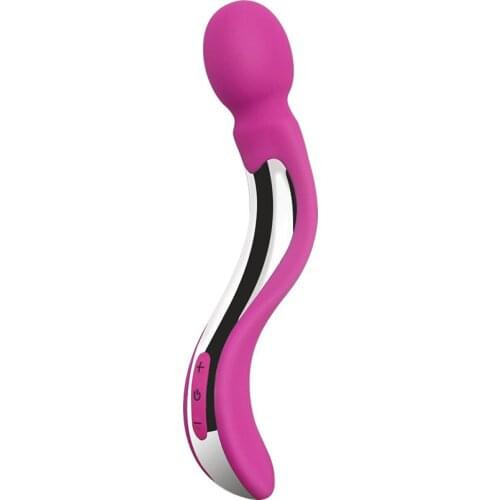 Warming vibrator av wand massager dwaterproof vibrator water soft vibrator g point clitoris stimulator adult sex toys for woman