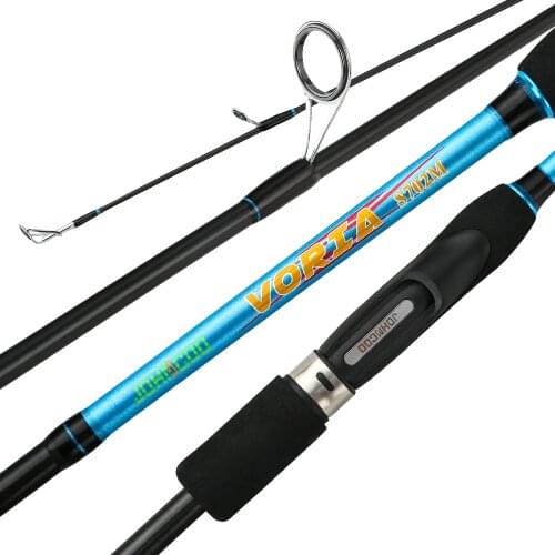1.98m 2.1m 2.7m Spinning rod ML M MH power Fishing rod Fast action Lure rod Fishing Cane 5-60g Carbon Fishing rod for Pike