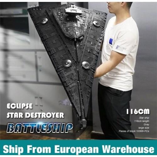 Mould King 21004 Star Toys Wars Building Blocks UCS Dreadnought Star Destroyer Assembly Toys Model Kits Kids Christmas Gifts