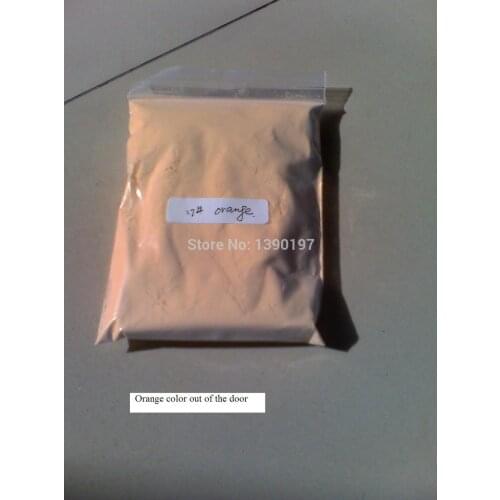 100grams/lot) Orange Photochromic Pigments, Orange Photochromic powder, color changed when exposed to sunlight /UV light