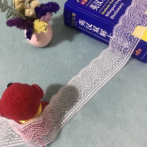 Model C1627 asymmetric side small lace, used for DIY handmade clothing accessories, elastic