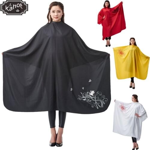 1pcs Professional Hairdressing Apron Hair Cutting Flower Printing Cape Barber Styling Salon Camps Hairdresser Wrap Cloth