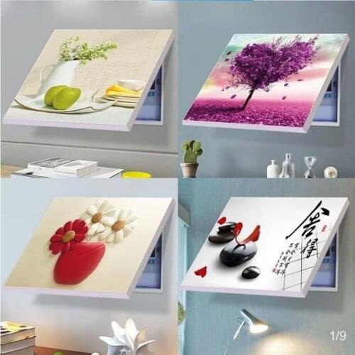 Meter box dust cover set box cover block decorative frame paste picture board switch power supply home Decorative picture frame