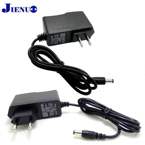 JIENUO US Plug AC/DC Power adapter EU charger Power Adapter for CCTV IP Security Surveillance Camera AC 100-240V DC 12V 1A