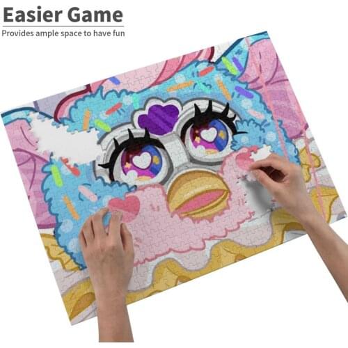 Clown Furby Jigsaw Puzzle Educational Puzzle Games Toys Furby Furby Long Furby Cute Clown Custom Party Sprinkles Birthday