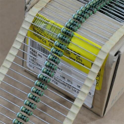 Original new 100% PR02 10R 2W fever color ring resistance (Inductor)