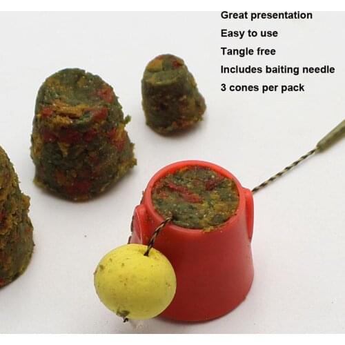 Carp Fishing Method Feeder Groundbait Rocket Pellet Cage Basket Tackle Equip, Durable & Practical