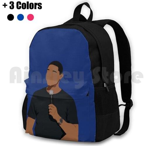Trevor Noah Outdoor Hiking Backpack Riding Climbing Sports Bag Trevor Noah Son Of Comedy Comedian Trap Music Male Comedian