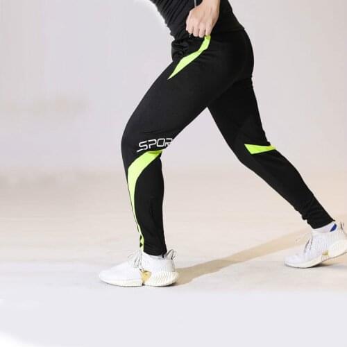 Football Trousers Legs Athletic Pants New Running Outdoor Casual Men Training Fitness Style Riding Quick-dry Breathable