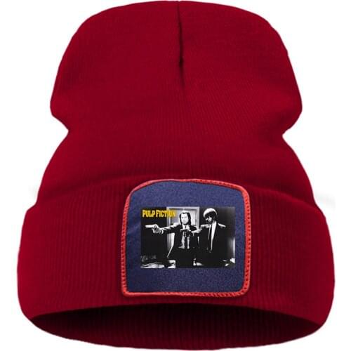 Pulp Fiction Leon Comfort Flexible Caps Unisex Skullies Hedging Hat Outdoor Hot Sale Beanie Hats Warm Cotton Street Knitted Cap