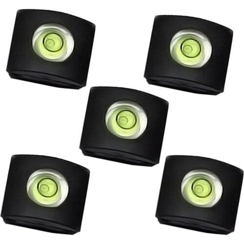 Hot Shoe Level Camera Level Flashlight Bubble Hot Shoe Cover Protector Shoe Mount for Sony A6000 Canon Nikon Fujifilm Olympus Ca