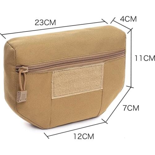 Military EDC Tactical Armor Carrier Dump Drop Pouch AVS JPC CPC Chest Rig Vest Pack Combat Army Hunting Utility Waist Mag Bag