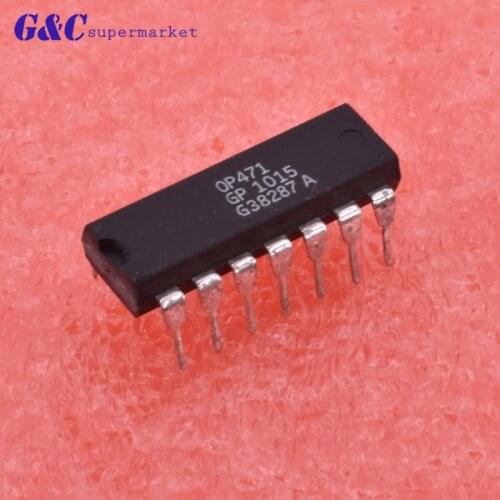 1/5PCS OP471GP OP471 DIP-14 High Speed, Low Noise Quad Operational Amplifier US diy electronics