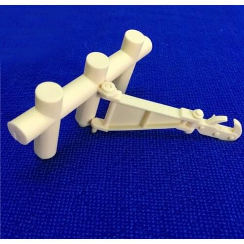 1Set 85x80mm Resin RC Tug Boat Hook Assembly Decoration Clasp DIY Spare Parts for Simulation Model Accessories