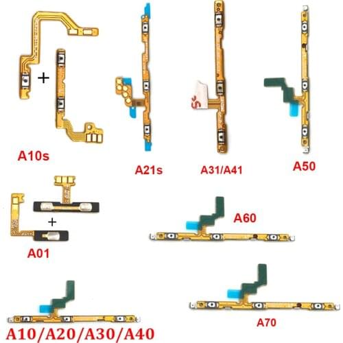 100pcs, For Samsung A01 A11 A10 A20 A30 A40 A50 A70A10S A20S A21S A30S A51A21 A31 A41 A50S A70S A71 A920 Power on/off Volume Key