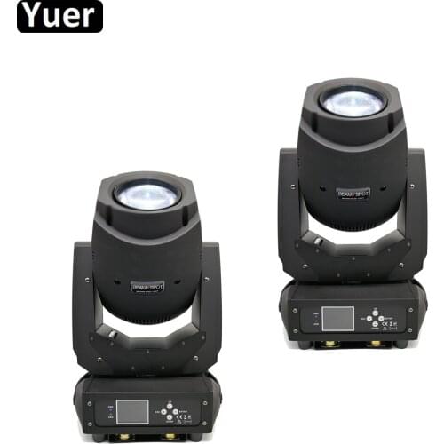2Pcs/Lot LED 200W Beam Spot Wash 3in1 Gobo Moving Heads Lights Super Bright For Concert Light Party Dj KTV Show Disco Light